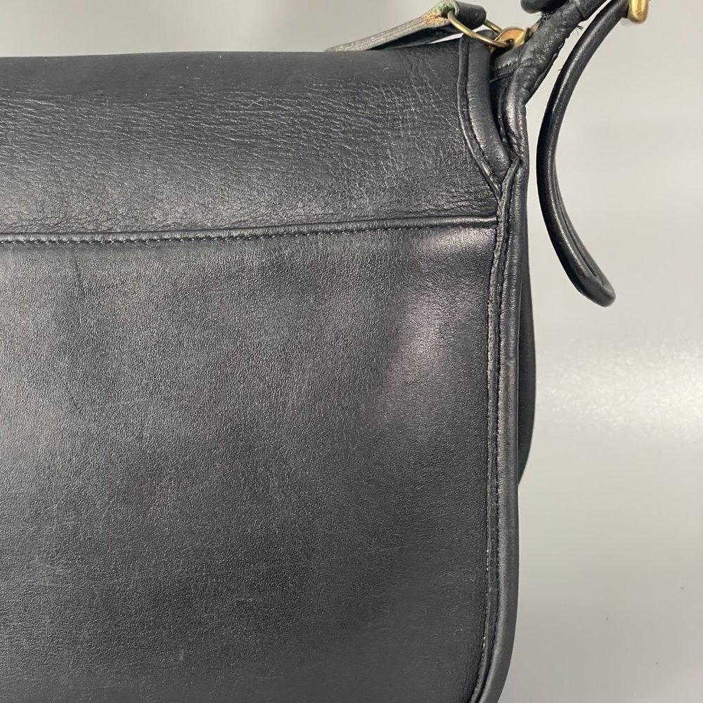 Vintage Coach # 9951 Patricia's Legacy Bag, Black - Picture 8 of 16